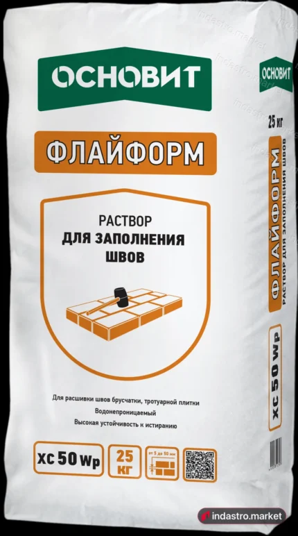 Основит ФЛАЙФОРМ XC50 Wp 025 бежево-серый (25кг)