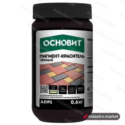 Основит КОЛОРСКРИН AdP1 чёрный (0.6 кг)
