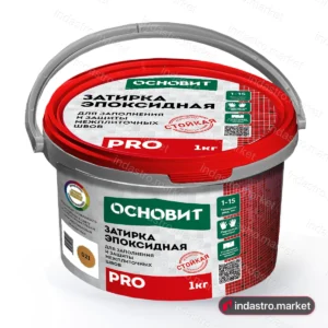 Основит PRO Затирка эпоксидная 117 асфальт (1 кг)